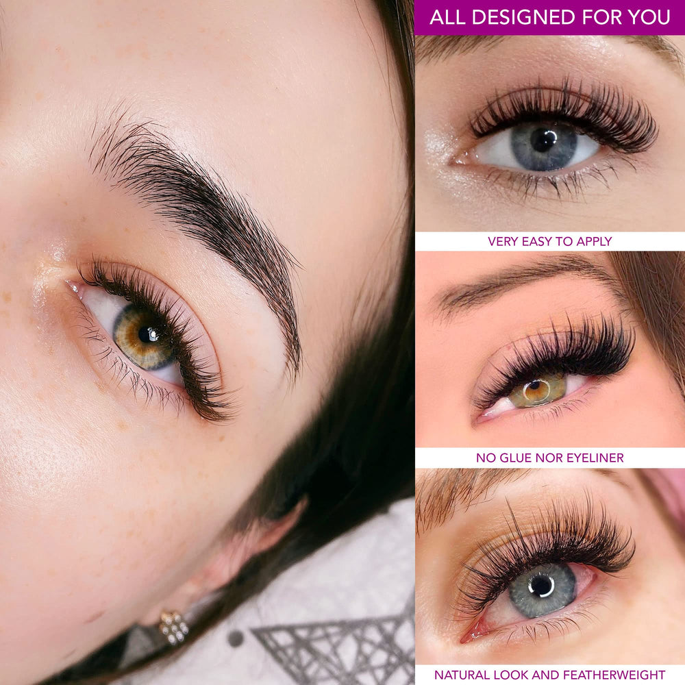 Warm-water care for EasBeautyNaturals self-adhesive lashes