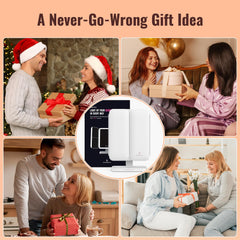 EASEHOLD makeup mirror offers three color temperatures for versatile lighting.