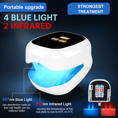 easheal nail fungus laser device handheld use shows portable home therapy option