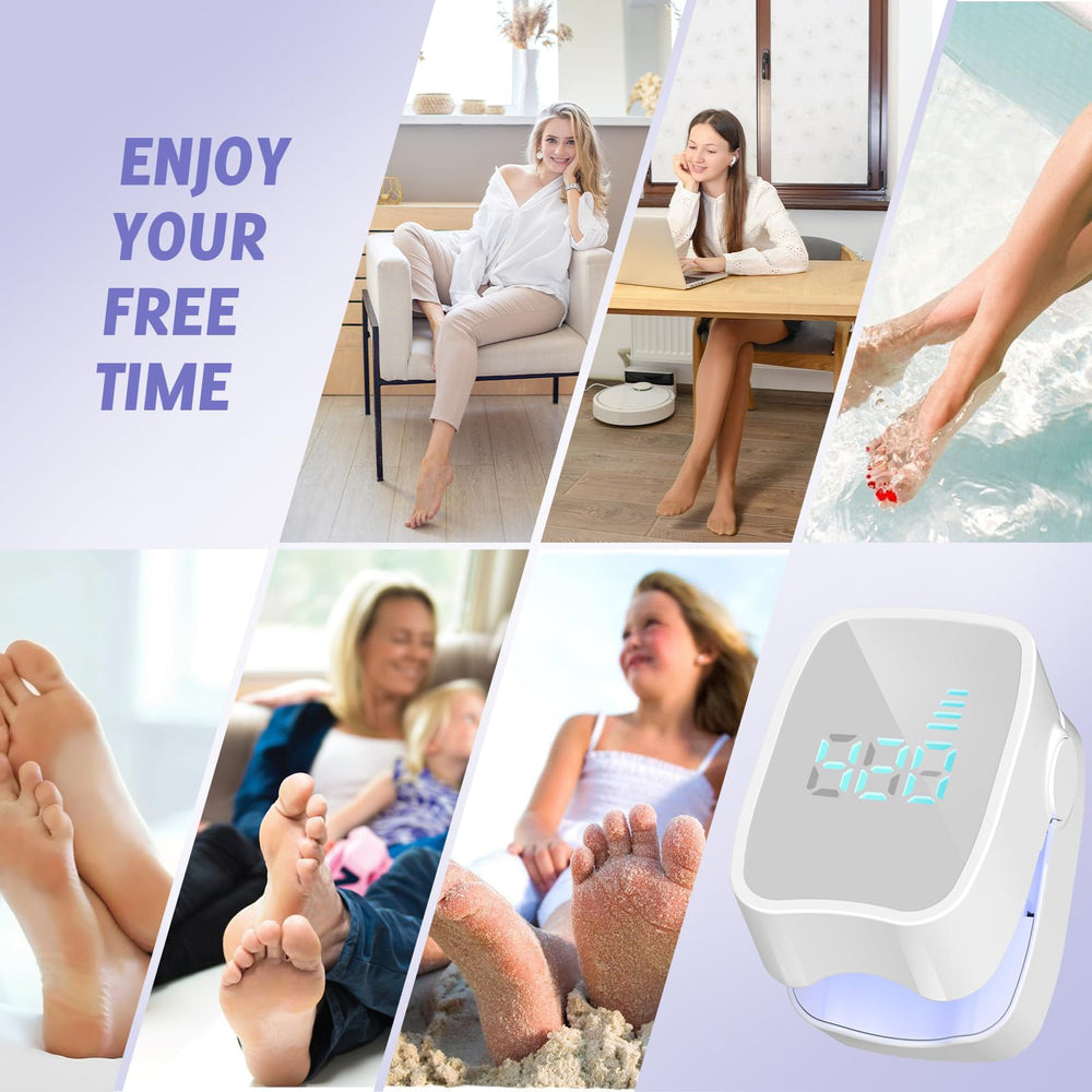 Easheal home-use setup image demonstrates easy timer-based treatment routine