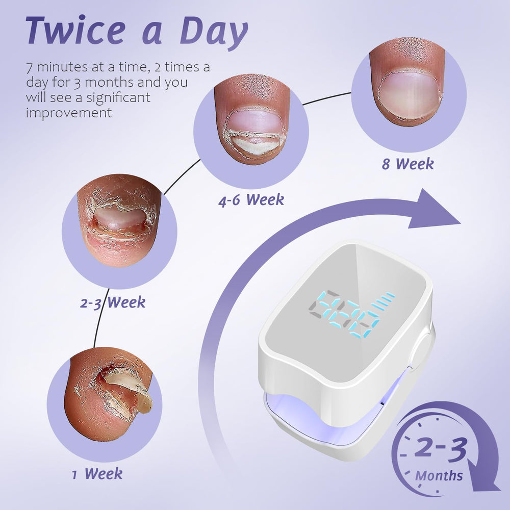 Easheal close-up of growing nail hints at long-term improvements
