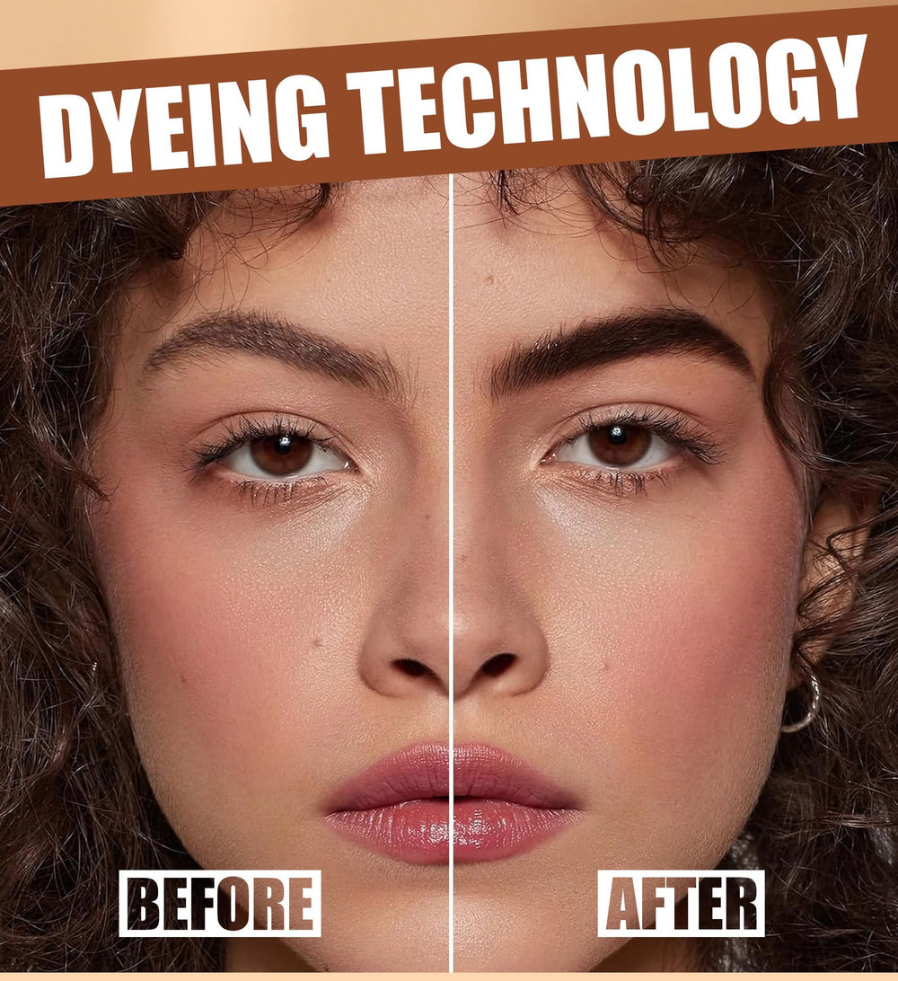 Easilydays eyebrow gel apply steps demonstrating control and layering