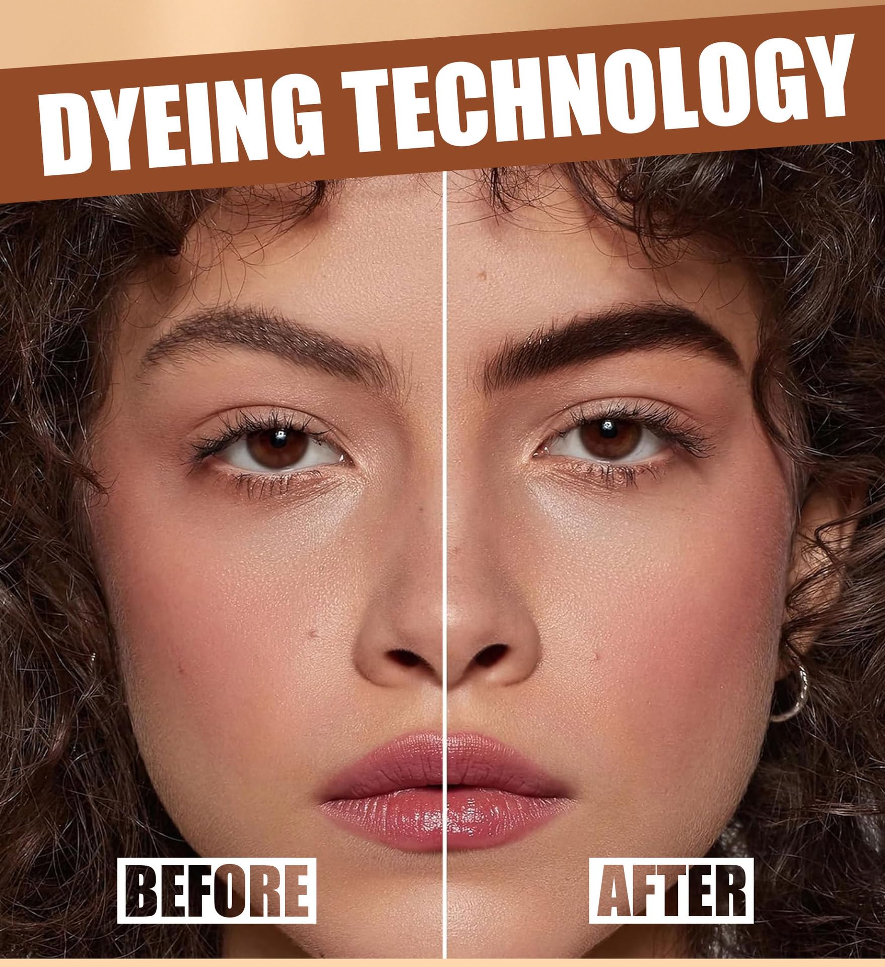 Easilydays transfer-proof brow stain helps brows stay defined through daily activities.