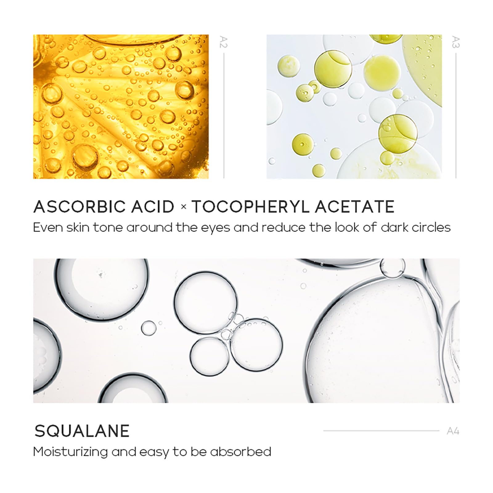 Easilydays Turmeric Under Eye Cream near the eye area highlighting brightness and smoothing.