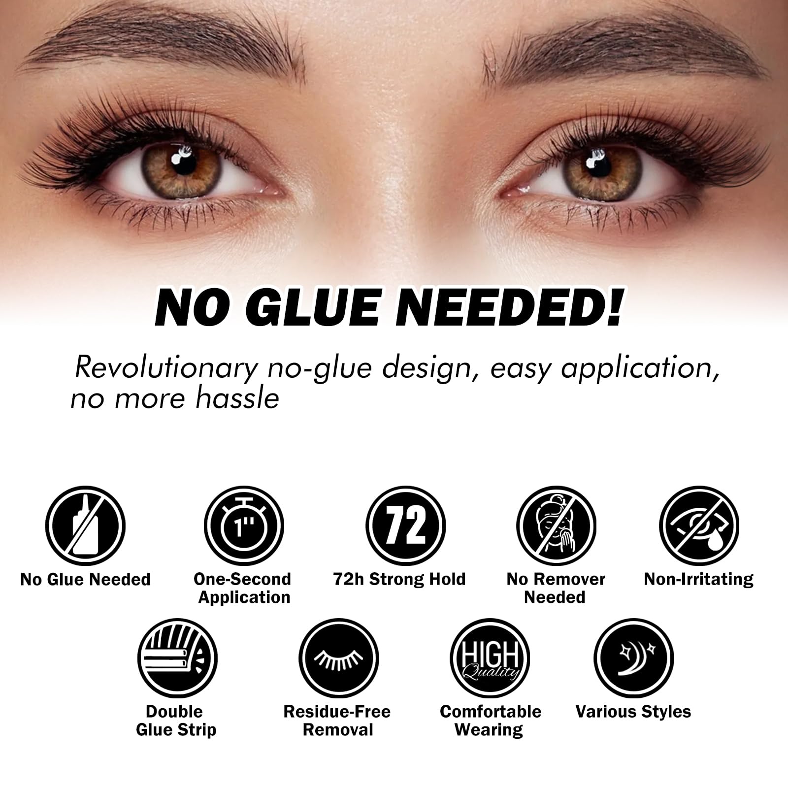 EASITENSION lash clusters kit contents show 156 pieces for DIY customization.