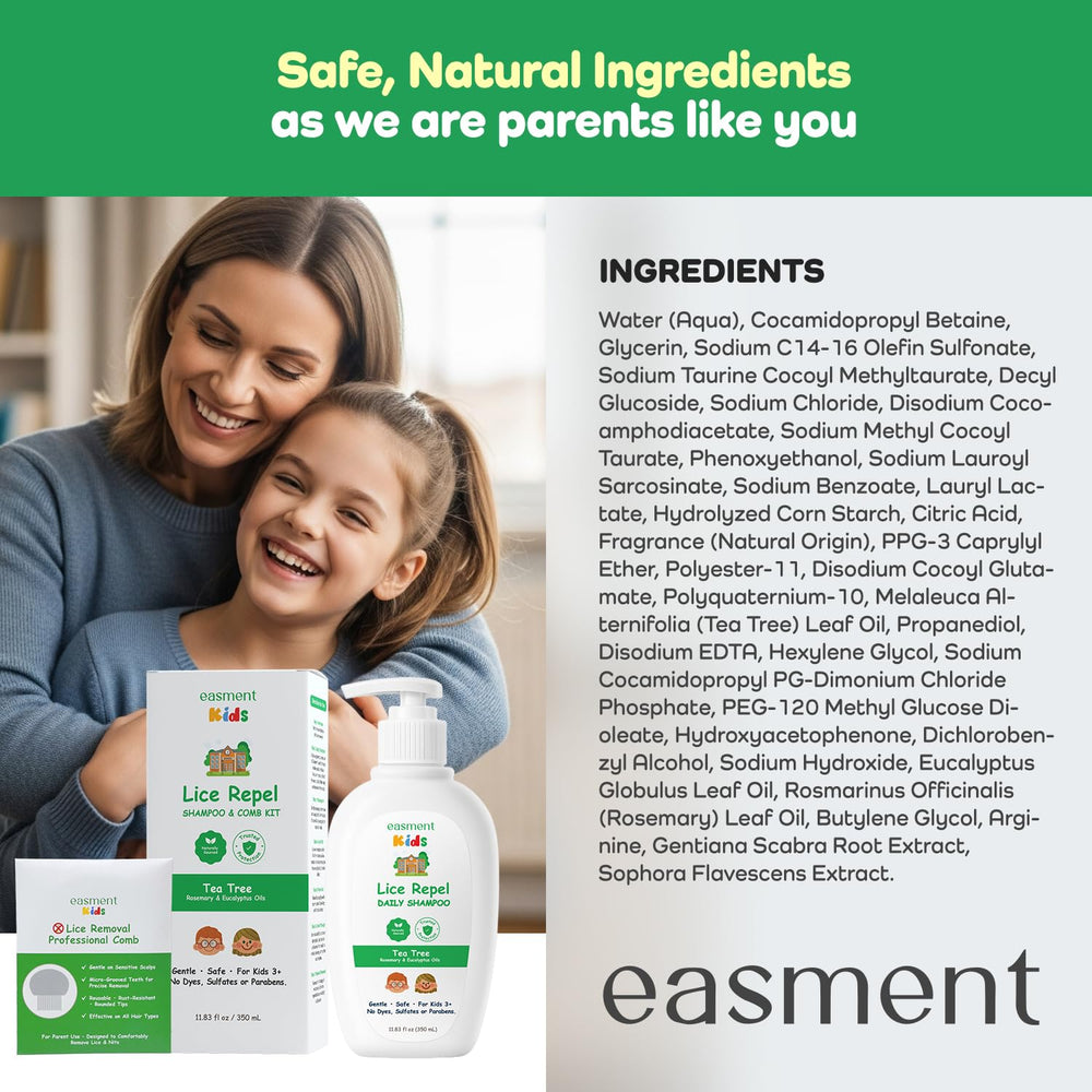 Easment morning haircare setup supports a smooth start to the day
