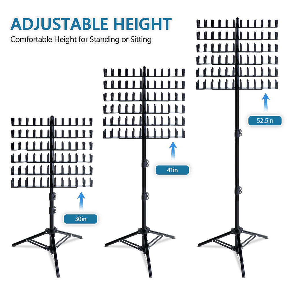 Eastdone braiding rack height adjustable demonstrates flexible weaving height for comfortable braiding.