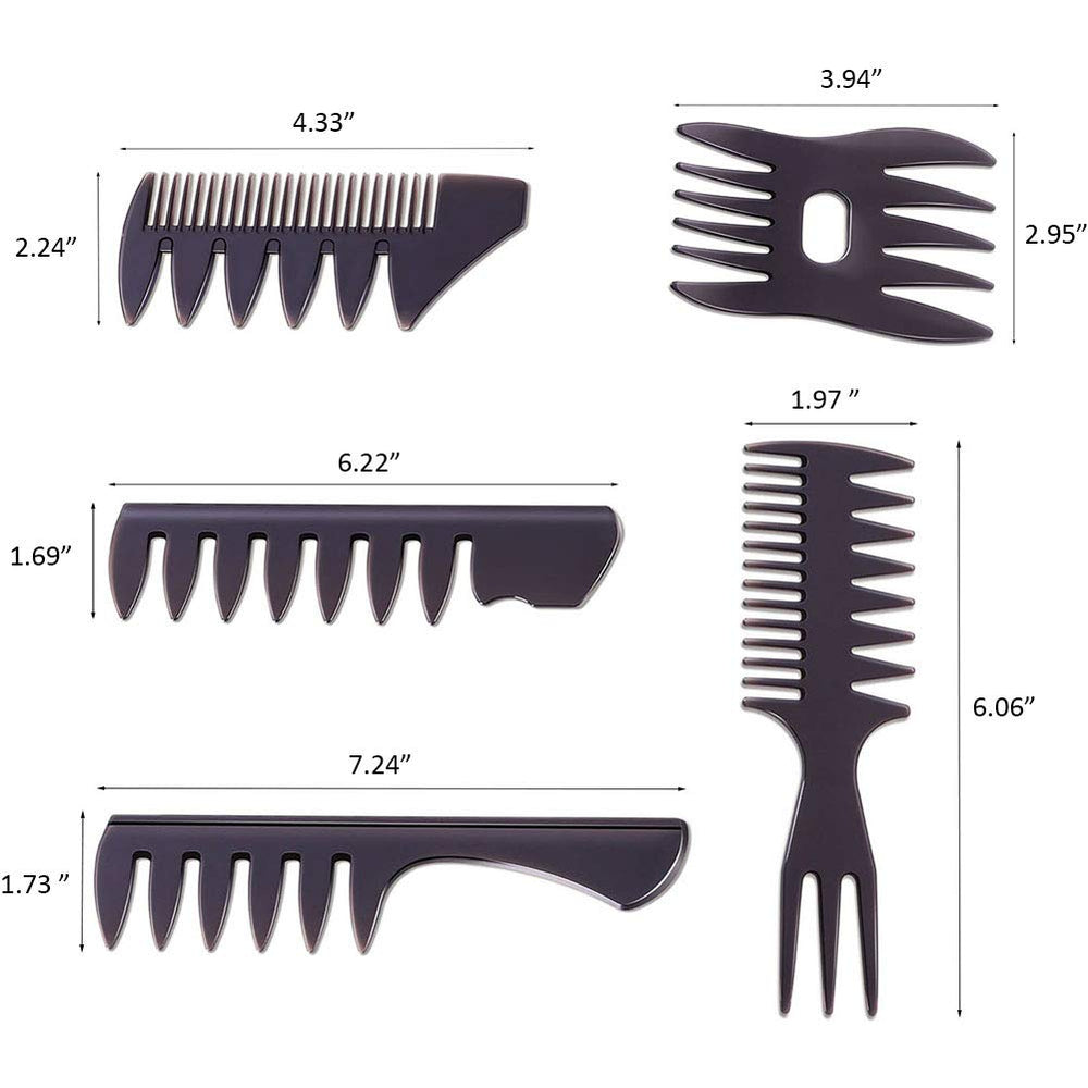 EastyGold double-sided small comb close-up for precise side-cut line detailing.