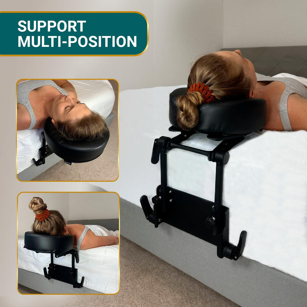 easy-spa carry bag keeps headrest portable and protected between sessions