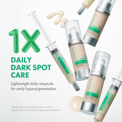 Easydew DW-EGF Melatoning Ampoule serum-dispense demonstrates quick-absorb texture for day use