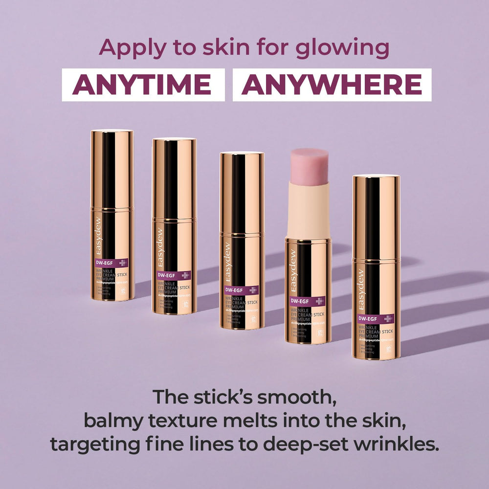 EASYDEW Eye Stick featuring EGF Youth Protein suggests renewal properties.