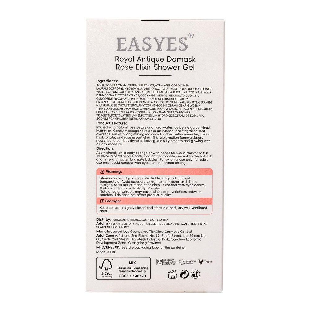 Easyes Rose Elixir Gift Pack suggesting a thoughtful rose-inspired present.