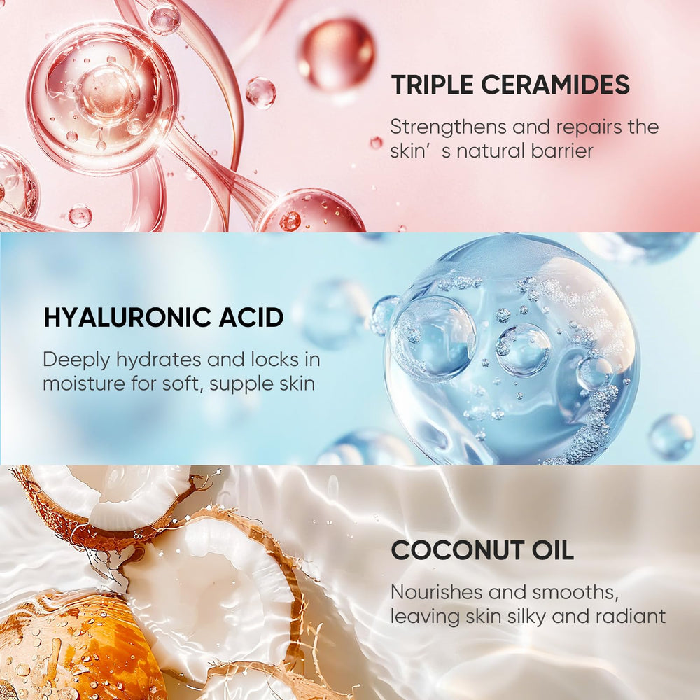 Easyes Rose Elixir Hyaluronic Acid Drops indicating deep hydration during shower.