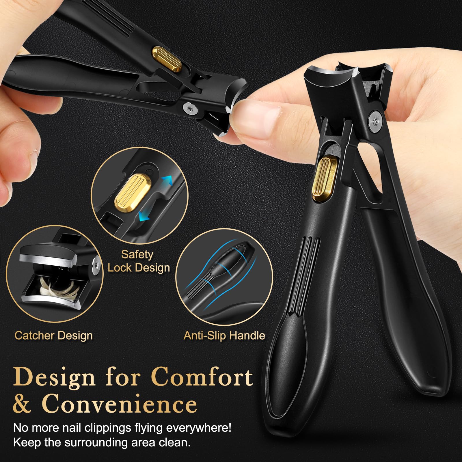 Eaxun nano glass nail file smooths edges for comfortable grooming