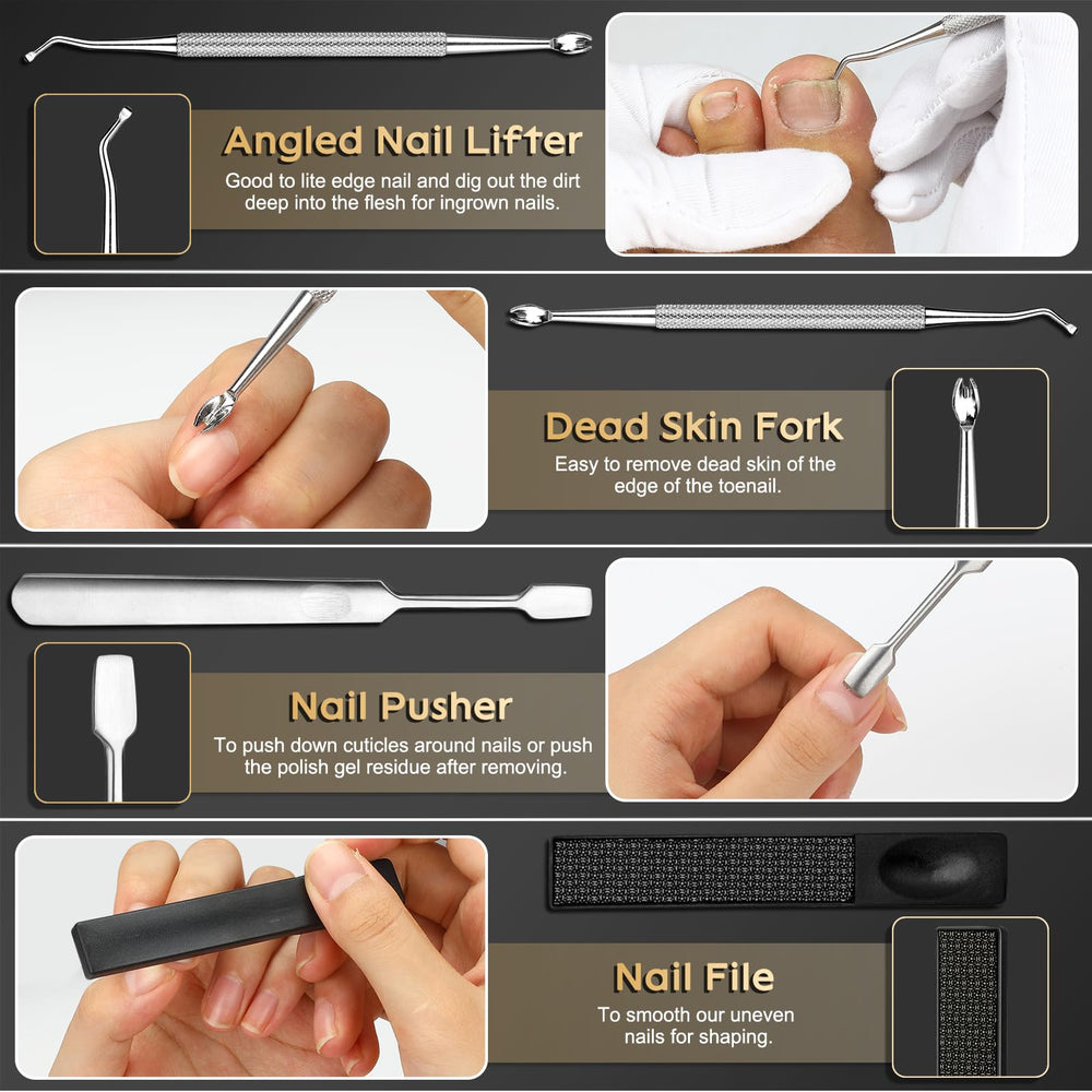 Eaxun safety lock protects blades during storage and travel