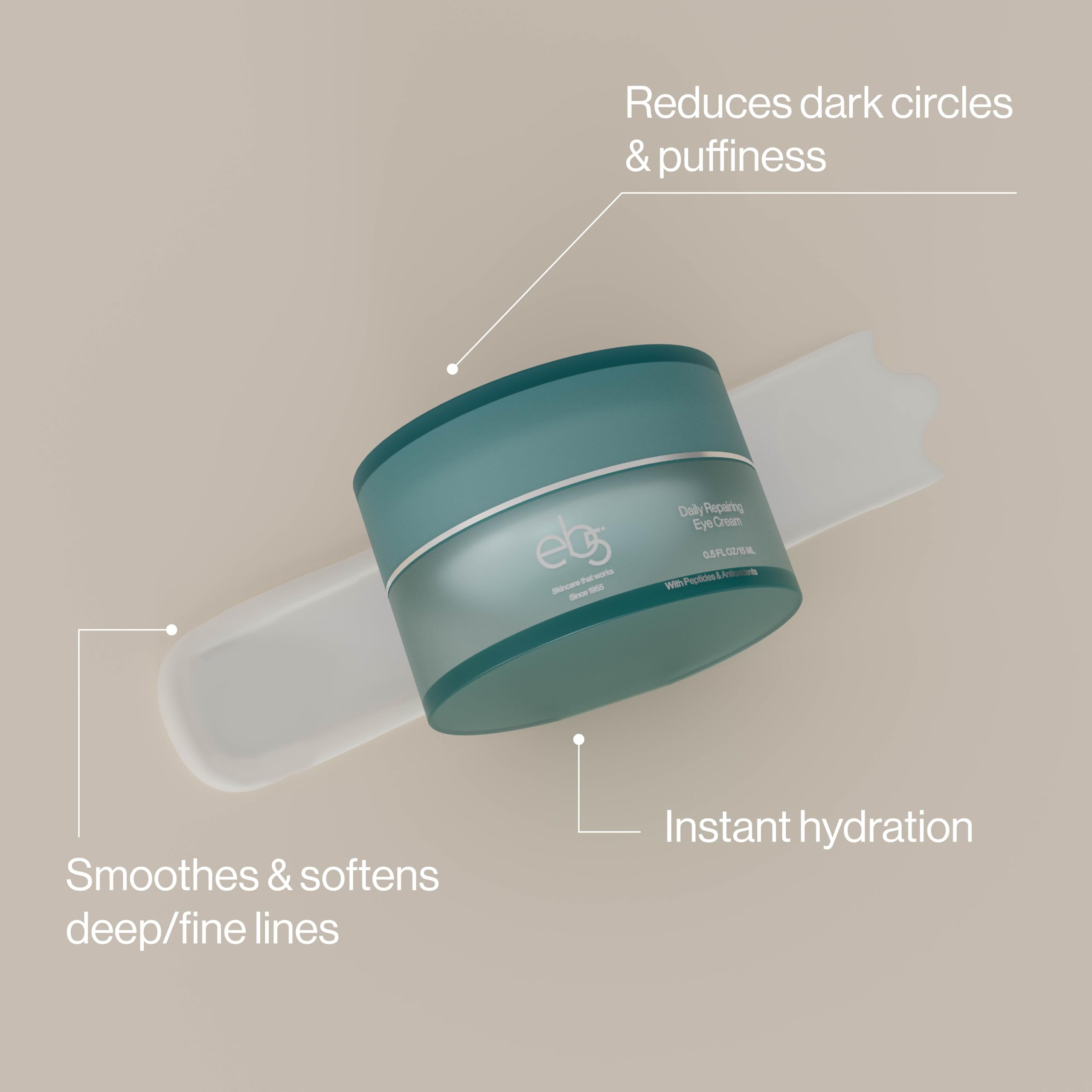 eb5 Daily Repair Eye Treatment routine shot easy morning application for refreshed eyes