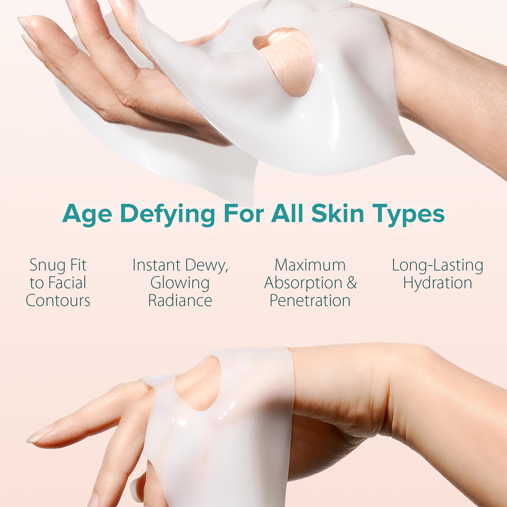 Ebanel Bio Collagen Face Mask centella and rose water suggest soothing calm
