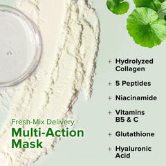 Ebanel Collagen Peptides Mask mixing spatula for precise two-step application