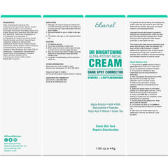 Ebanel Dark Spot Remover on the neck area demonstrates versatile body use