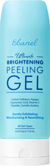 Ebanel Exfoliating Face Scrub jar closeup shows plant-based cellulose beads for gentle exfoliation