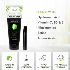 Ebanel niacinamide vitamin C brightening mask demonstrates glow and even tone
