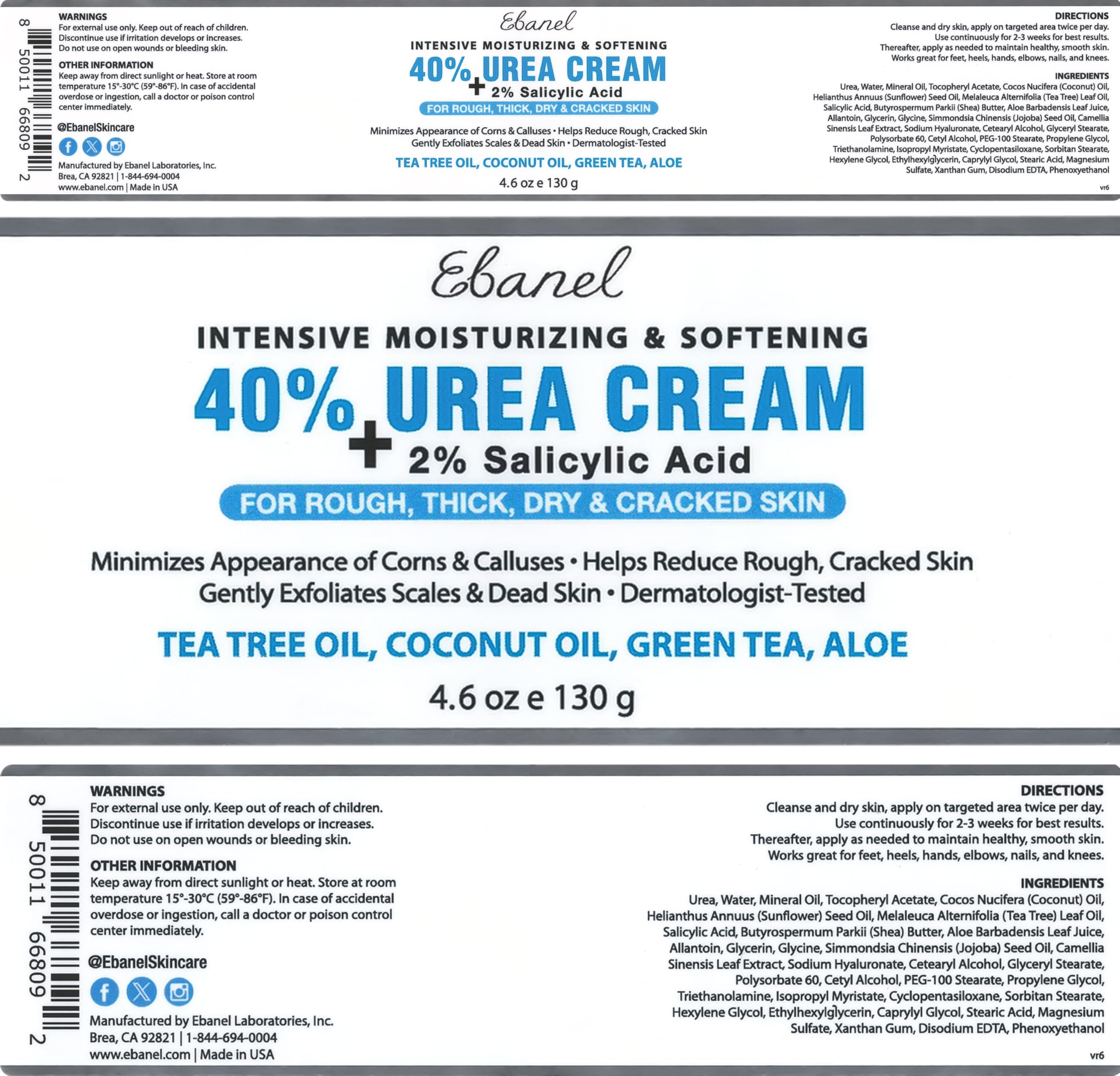 Ebanel packaging shot shows convenient at-home pedicure routine.