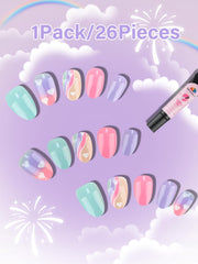EBANKU 13-numbered sizes help fit almost every finger for a customized look.