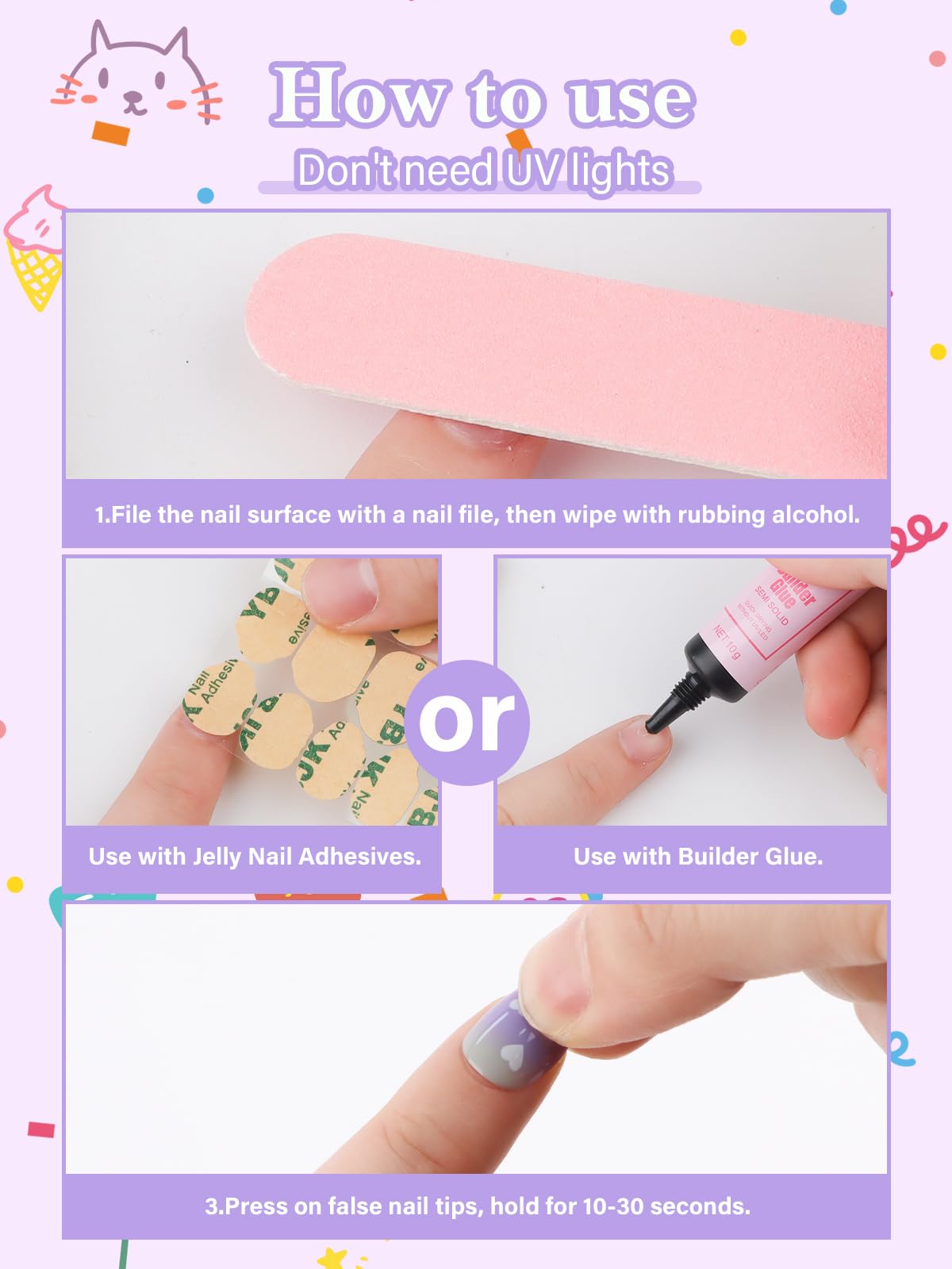EBANKU kid nail kit makes a gift-perfect option for birthdays or holidays.