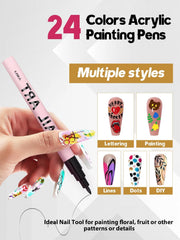 EBANKU 0.7mm tip close-up highlights precise detailing for patterns and lines
