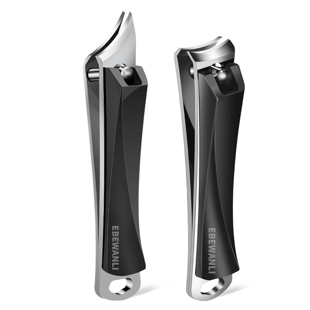 EBEWANLI nail clippers set with durable stainless steel for sharp cuts