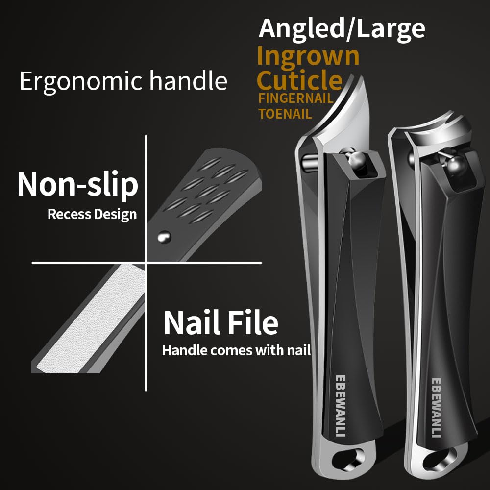 EBEWANLI clippers suitable for fingernails and toenails at home