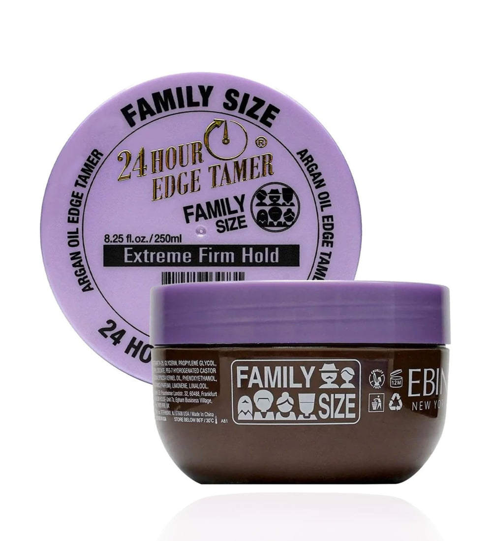 EBIN NEW YORK 24 Hour Edge Tamer bottle with extreme hold and smooth shine