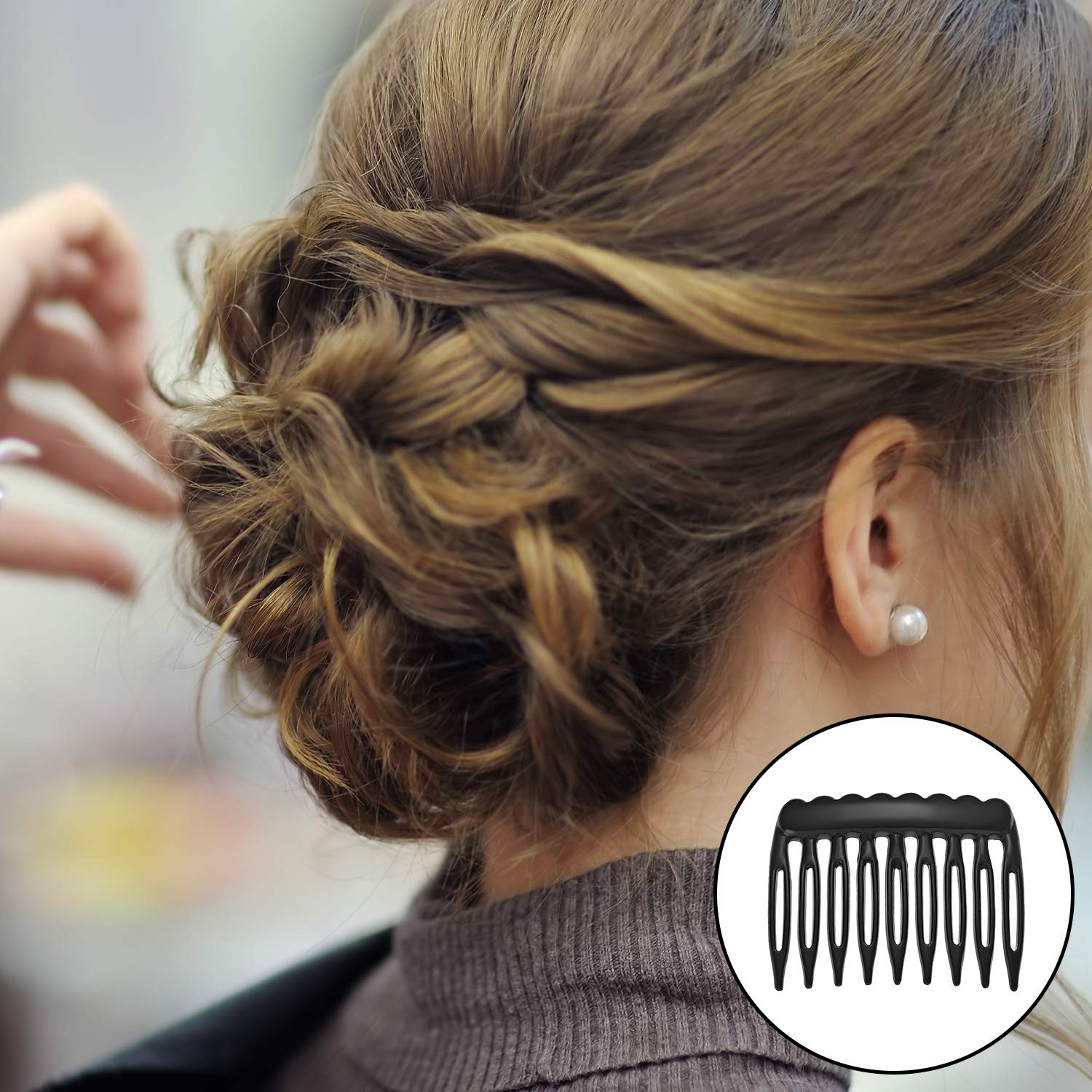 EBOOT DIY rhinestone comb invites creative styling for party-ready looks.