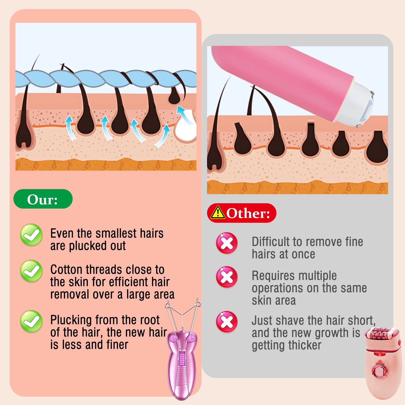 EC VISION after-use image suggesting smoother pores
