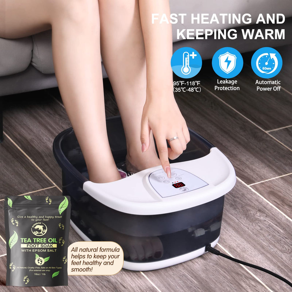 ECARBME smart temperature control helps customize your soak without extra hot water.
