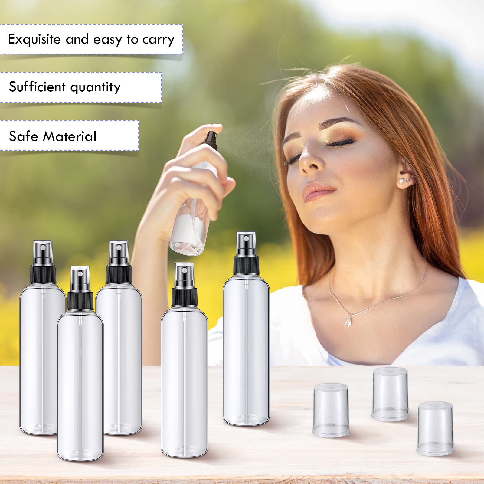 Eccliy durable plastic spray bottle withstands daily use and cleaning tasks