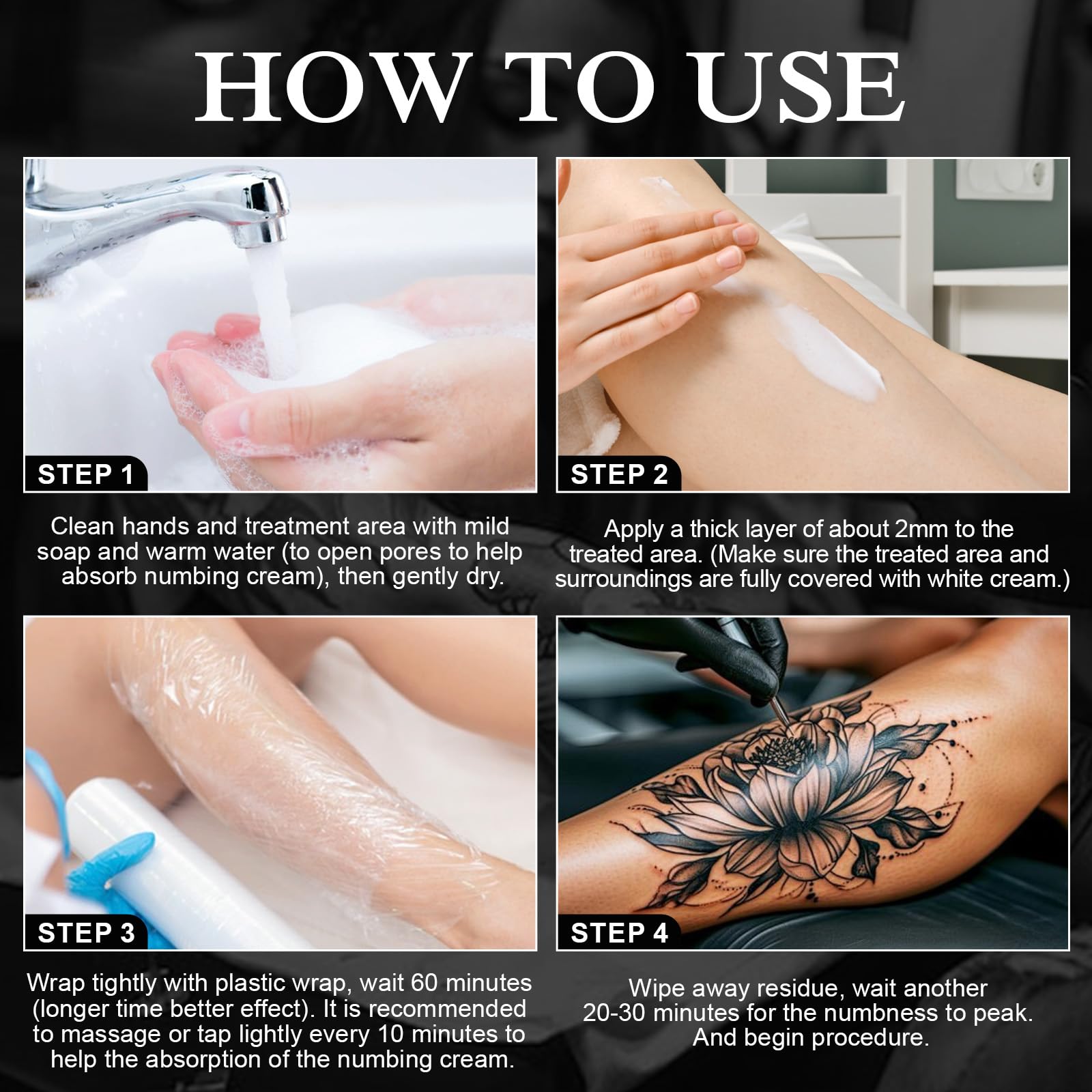 Echoes of the Spring ingredients include lidocaine and aloe for soothing care.