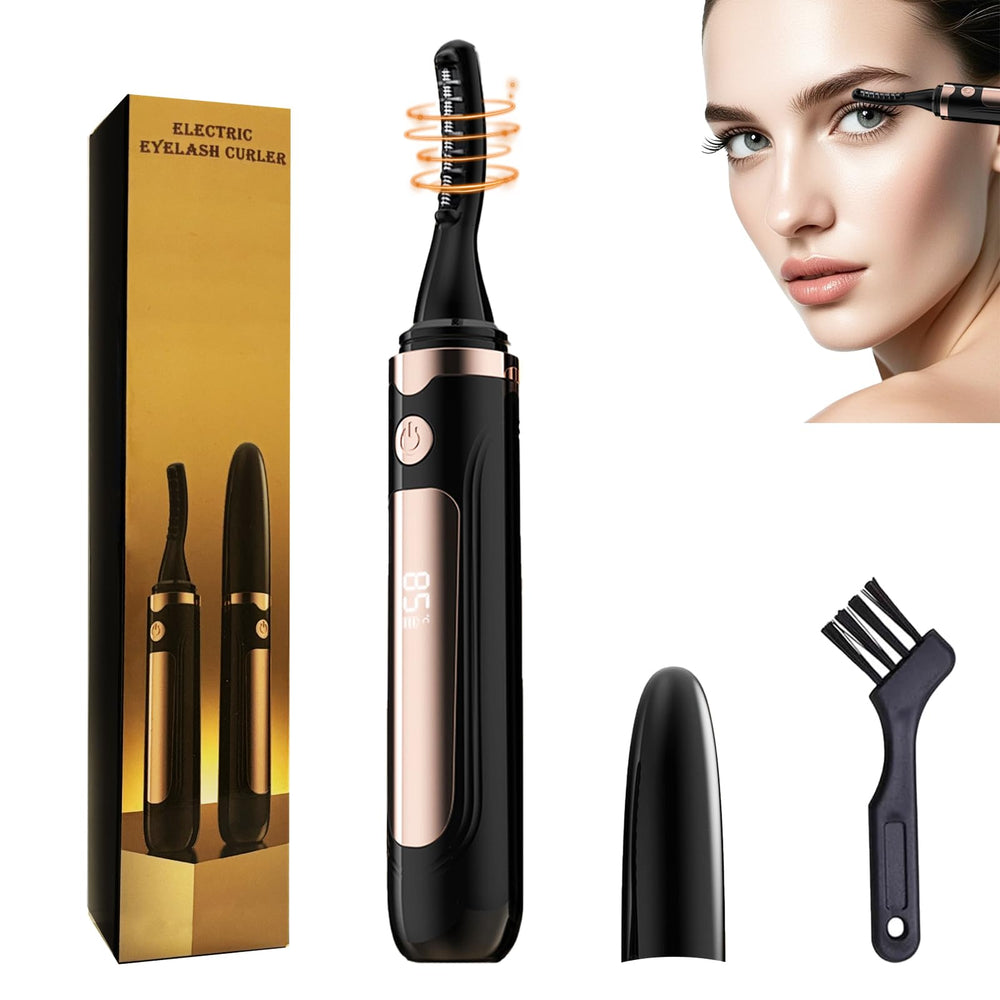 Echtur 2025 heated eyelash curler with LED display for precise temperature control