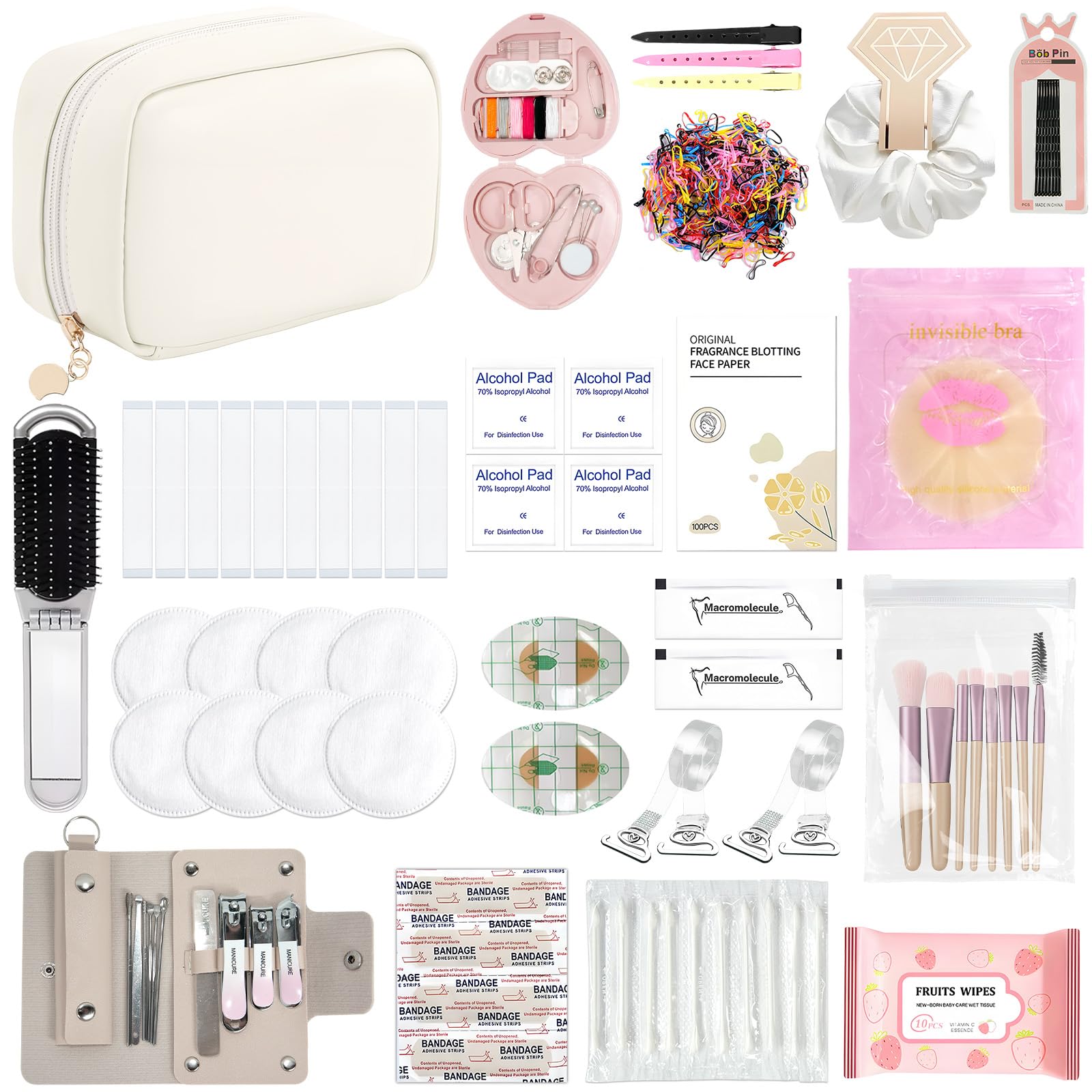 Eclatbox wedding emergency kit makeup bag ready for on-the-day touch-ups.