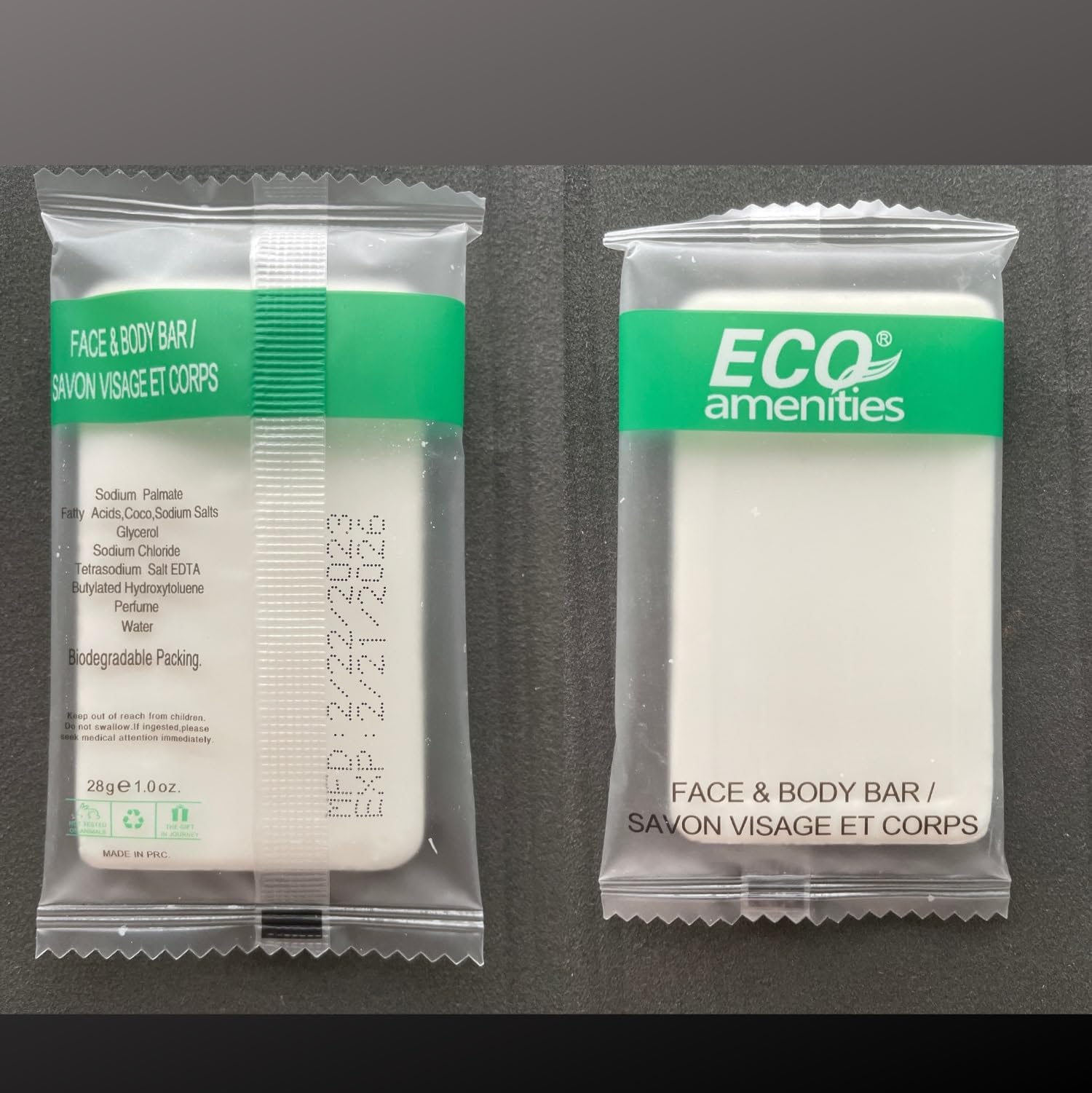 Eco amenities bar soap hotel-use bulk pack supports guest turnover needs