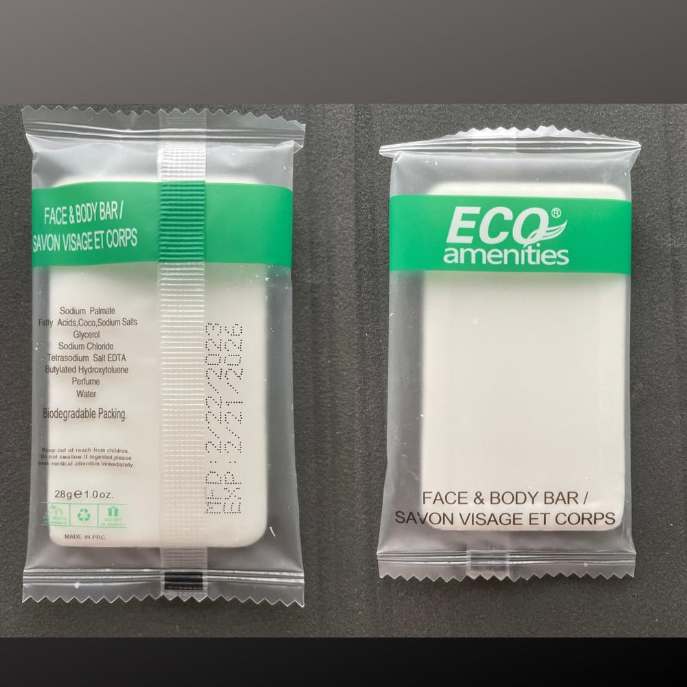 Eco amenities bar soap hotel-use bulk pack supports guest turnover needs