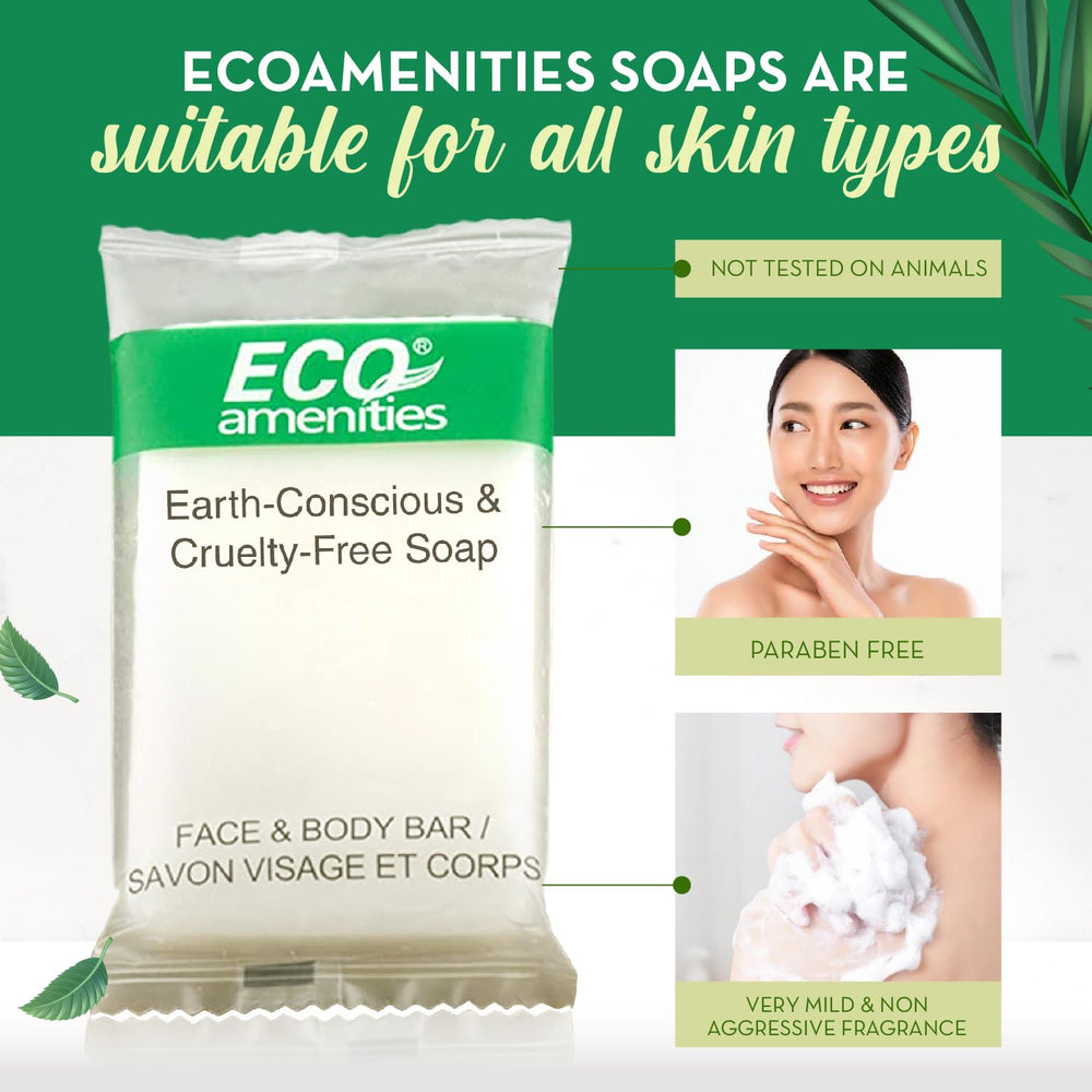 ECO Amenities hotel-room-guest soaps ensure clean, comfortable guest experiences with reliable bulk supply.