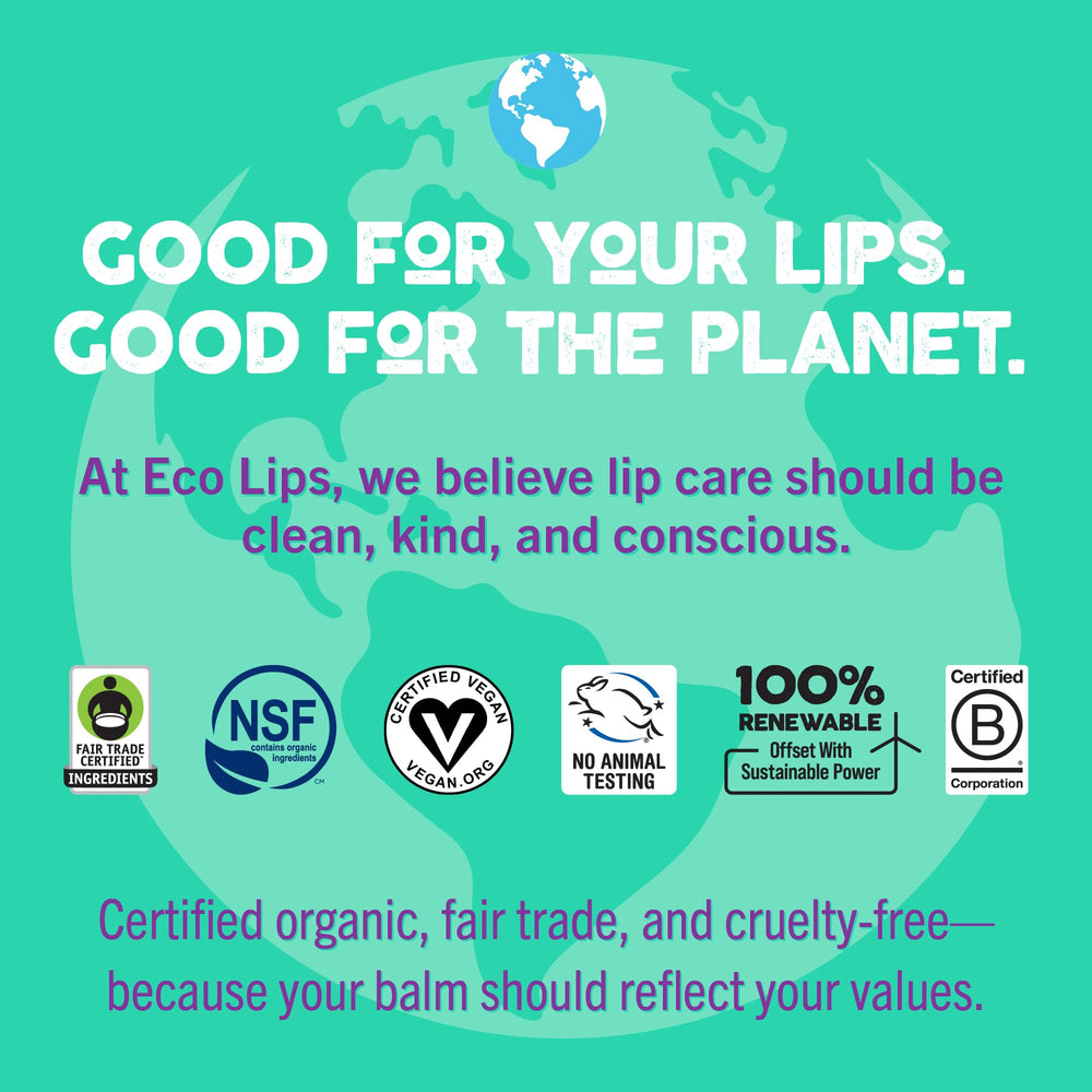 Eco Lips Bee Free sustainable-energy facility underscores responsible manufacturing practices.