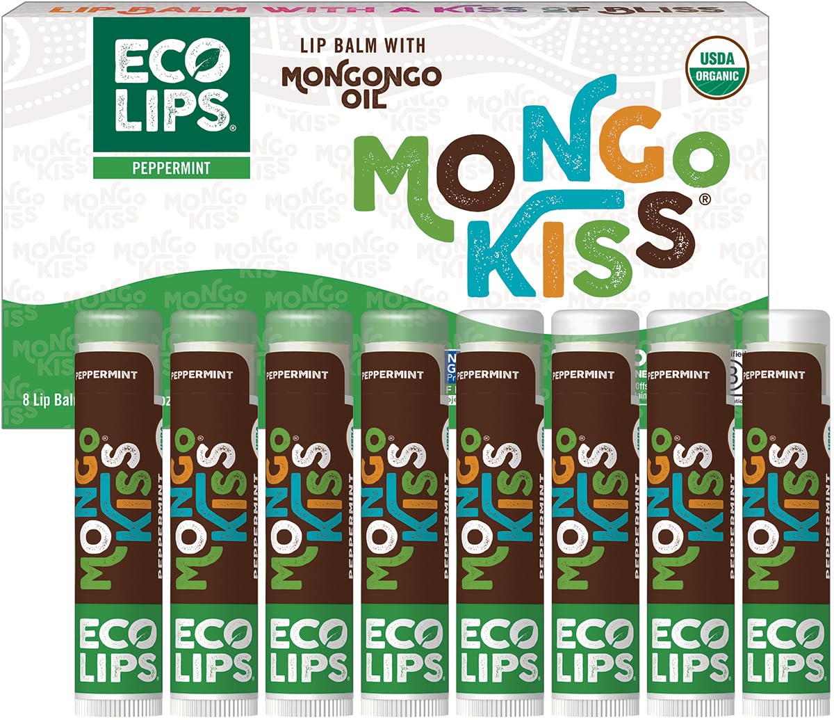 Eco Lips Mongo Kiss set packaging ideal for gifting and travel