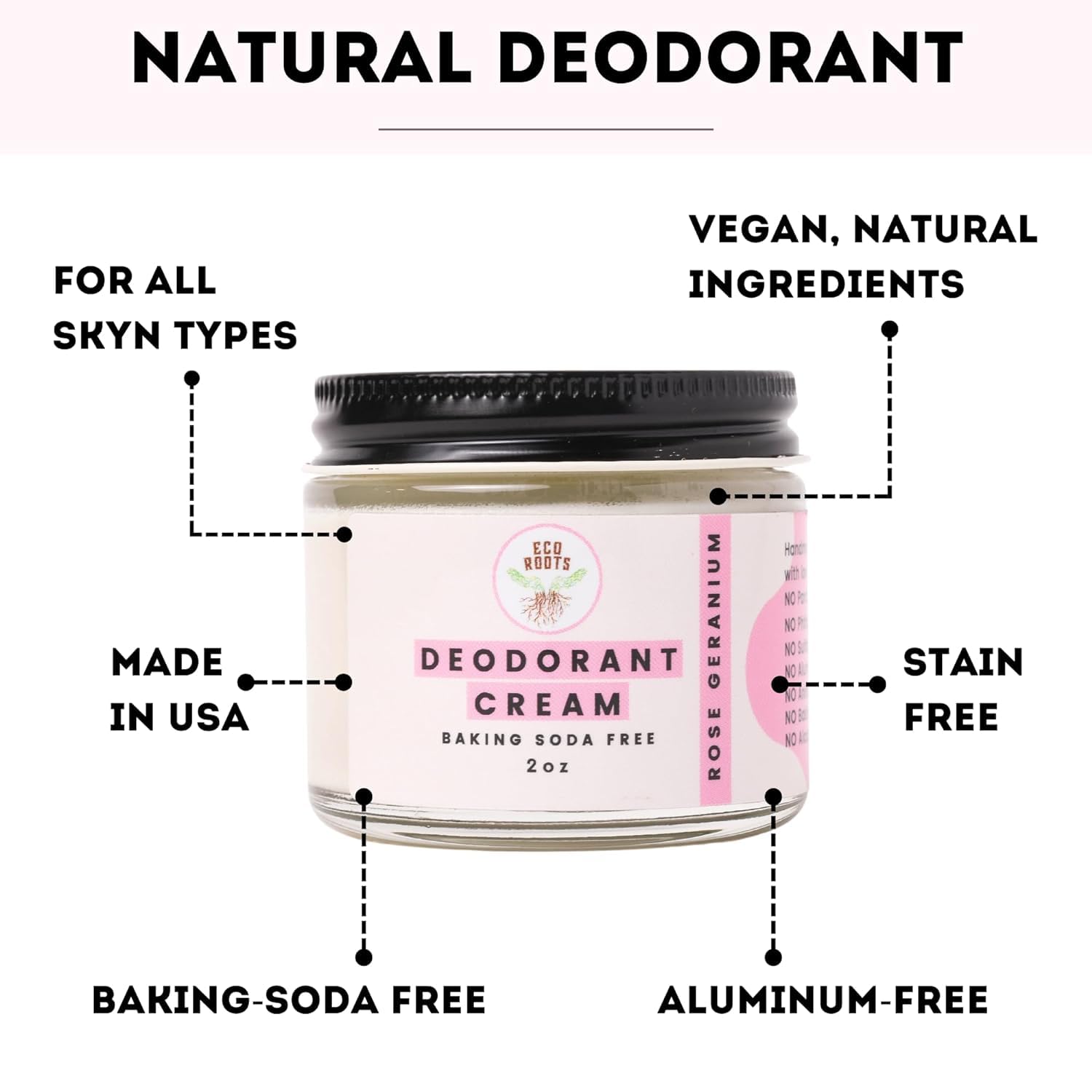 ECO ROOTS private parts deodorant use safe comfort for intimate areas.