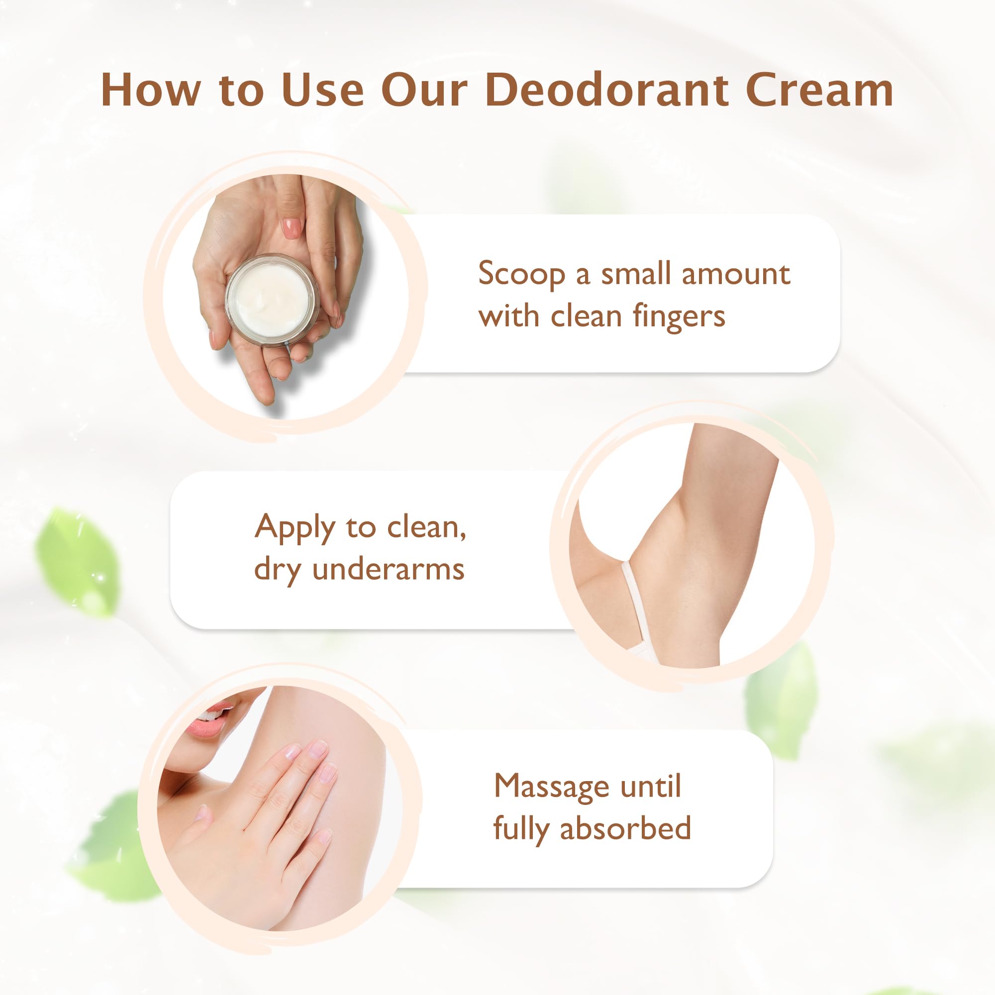 ECO ROOTS vegan deodorant tube illustrates cruelty-free daily freshness