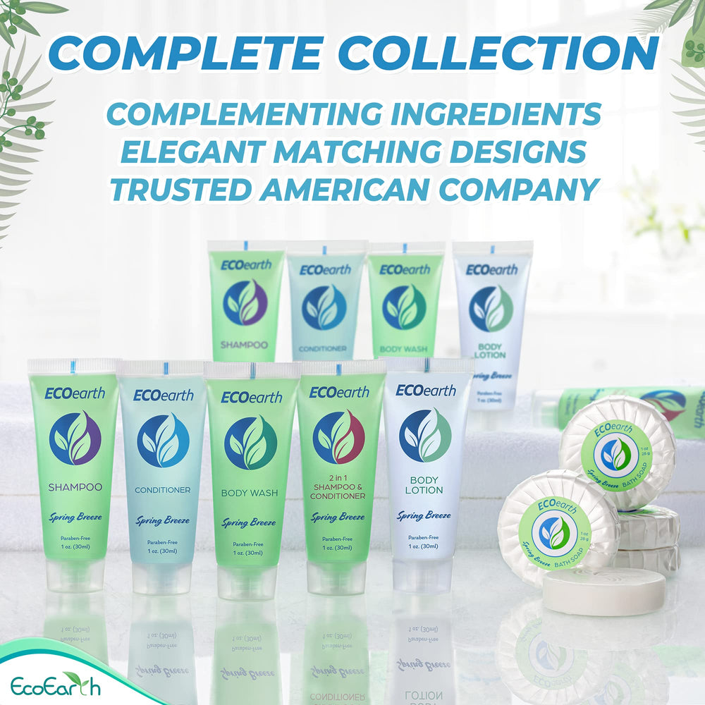 EcoEarth bulk-shampoo collection on shelf suggesting easy restock