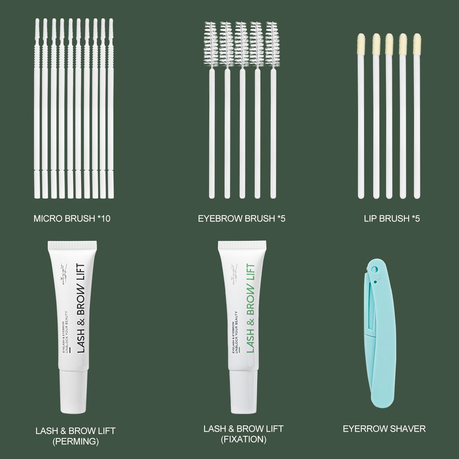 ECOFAN Lash Lift Kit up-to-10-times use offers cost-effective, repeated lifts with natural ingredients.