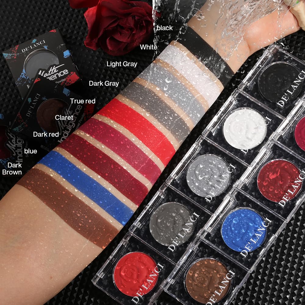 ecofavor Burgundy Eyeshadow Evening Look adds refined drama with lasting color.