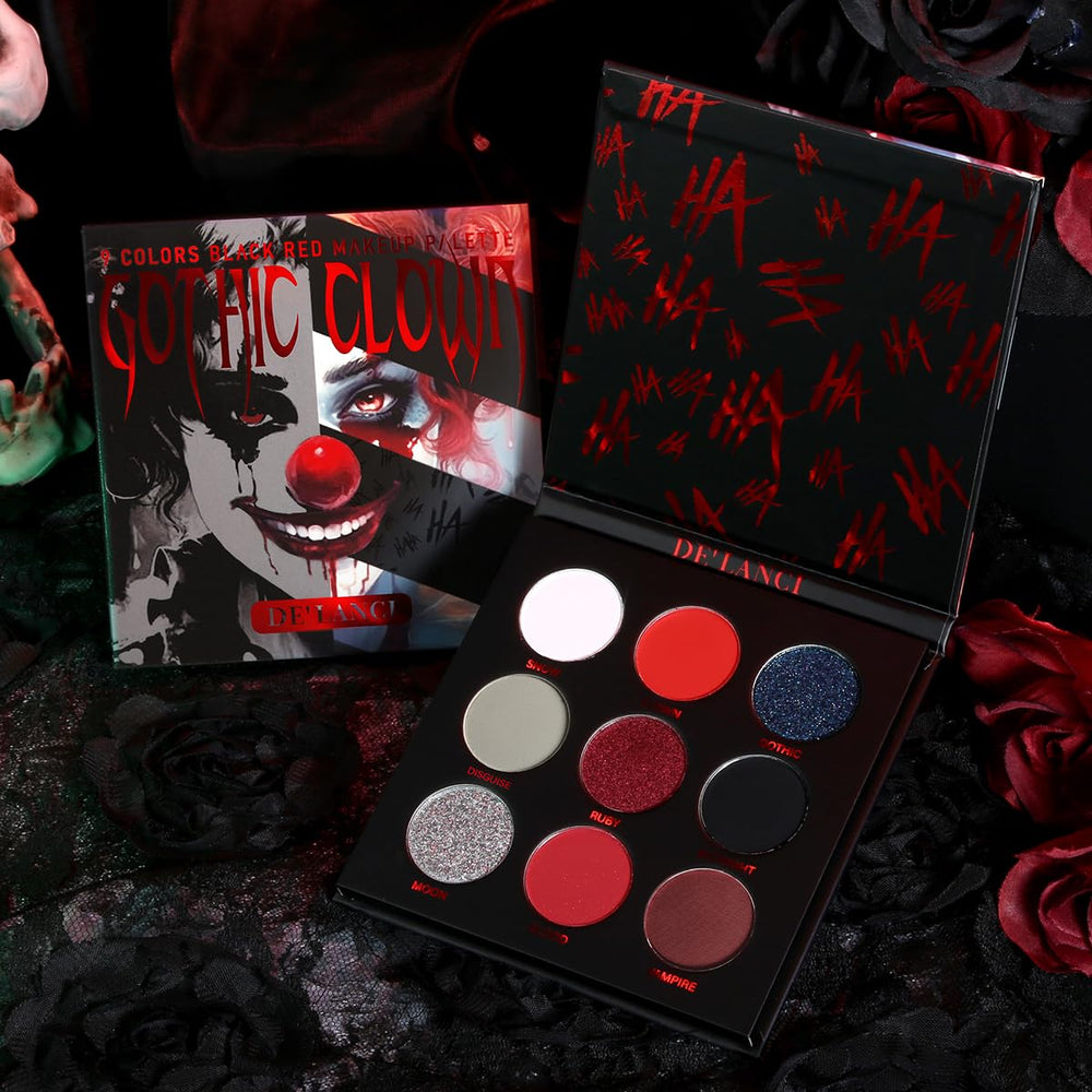 Ecofavor Red Goth travel-case design makes on-the-go makeup quick and easy